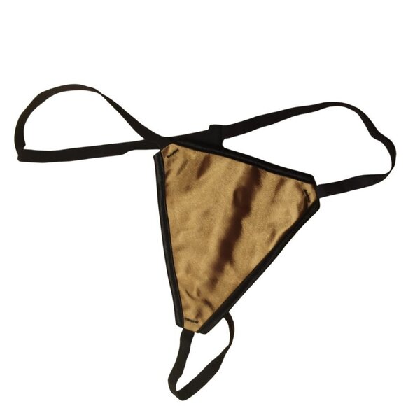 💜 Gold Sparkle Underbust Corset and Thong Set - Picture 7 of 10